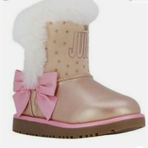 Juicy By Juicy Couture Toddler Girls Lil Perris Flat Heel Winter Boots
